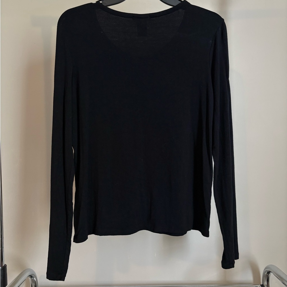 GAP Black Long Sleeve Tee